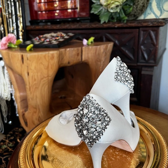 Zac Posen Crystal Special Occasion Shoes - Picture 3 of 6